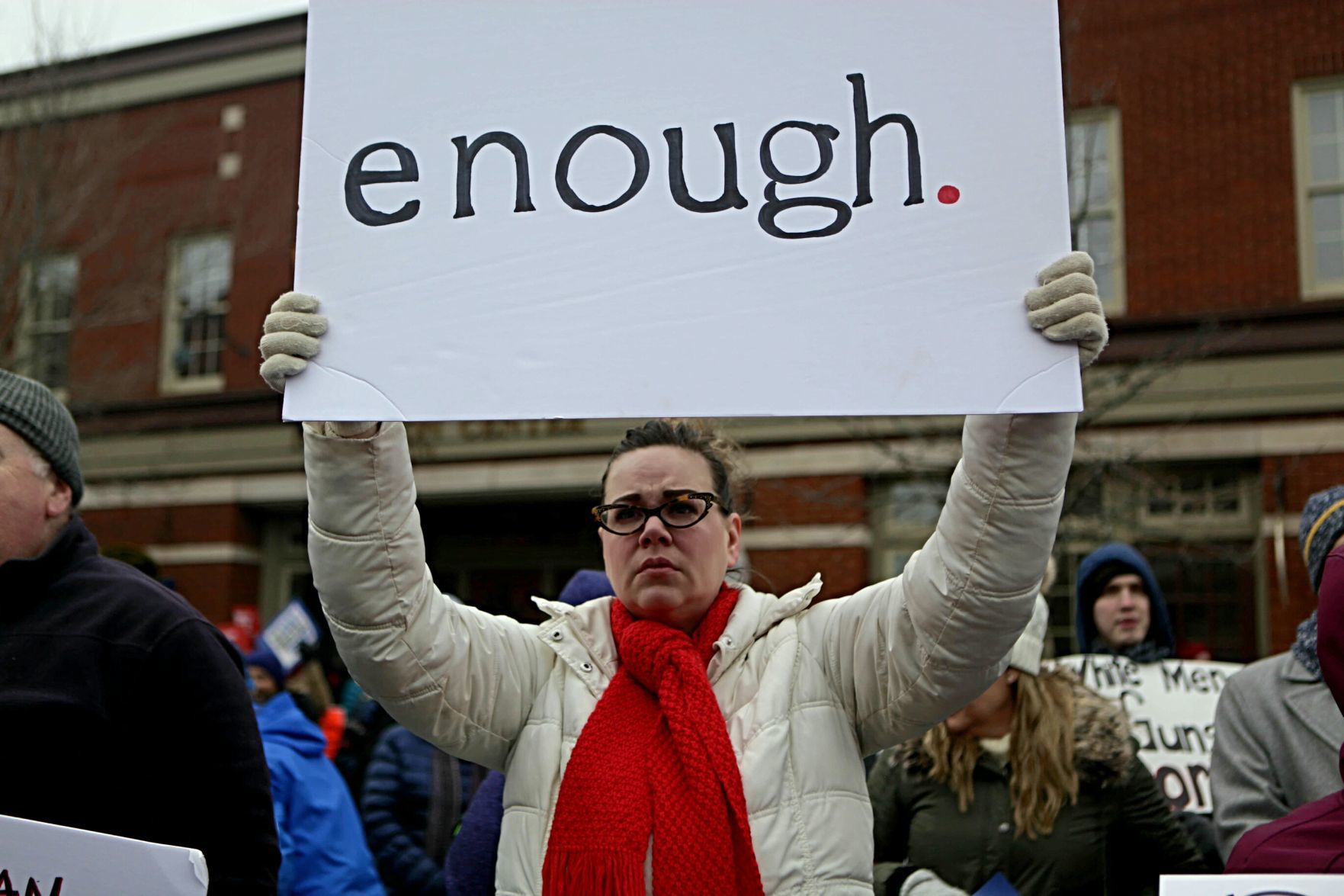 Hundreds turn out for March for Our Lives protest in downtown Valparaiso